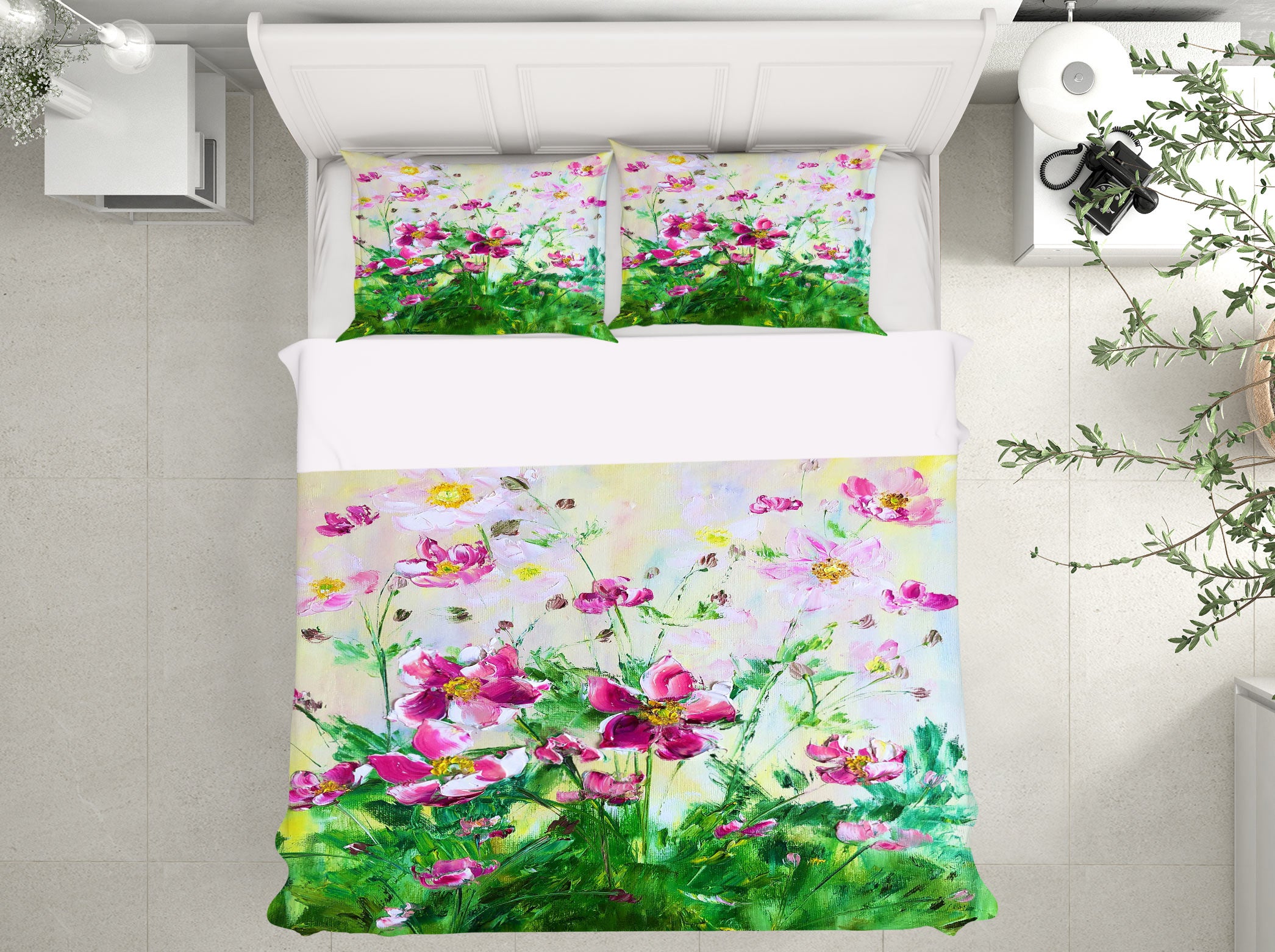 3D Pink Garden 469 Skromova Marina Bedding Bed Pillowcases Quilt