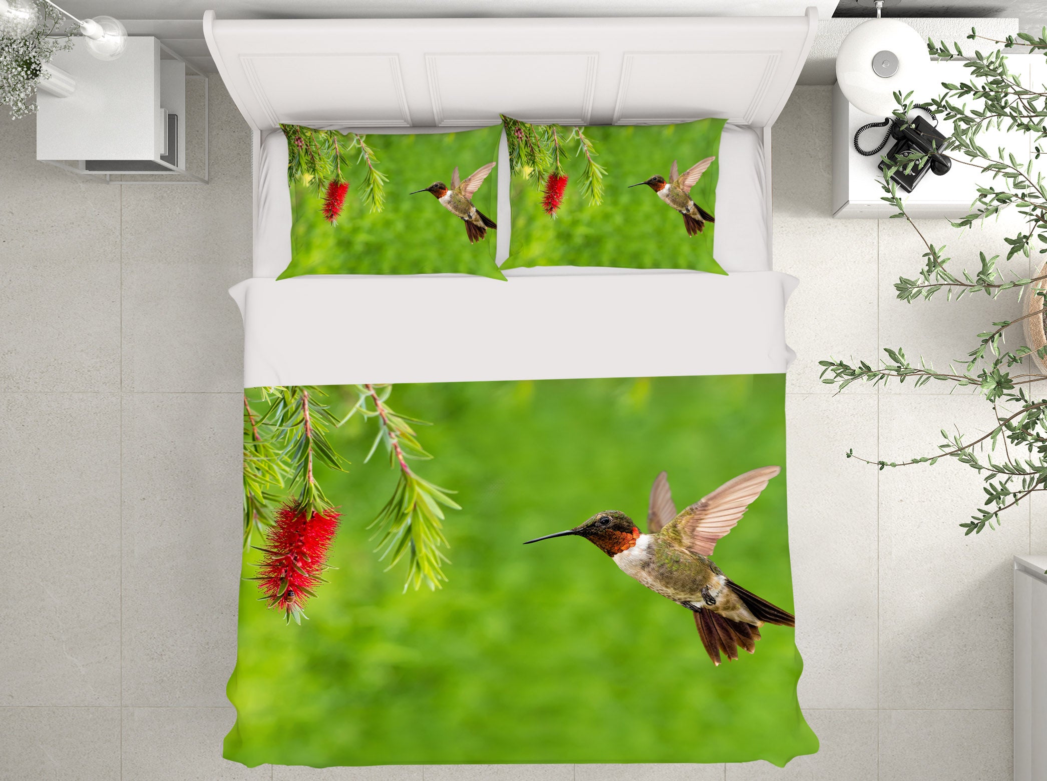 3D Bird 19230 Bed Pillowcases Quilt