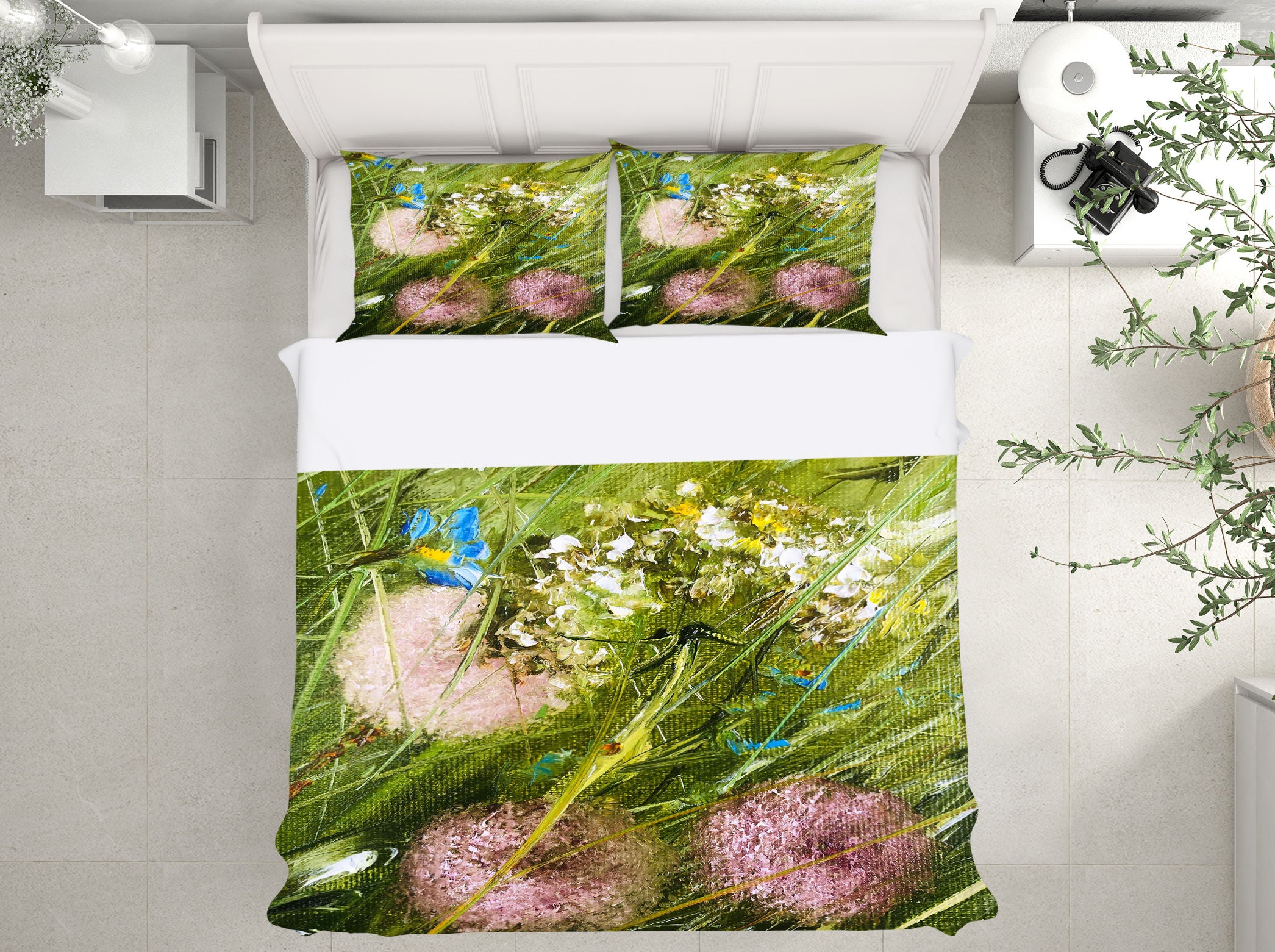 3D Green Grass 503 Skromova Marina Bedding Bed Pillowcases Quilt