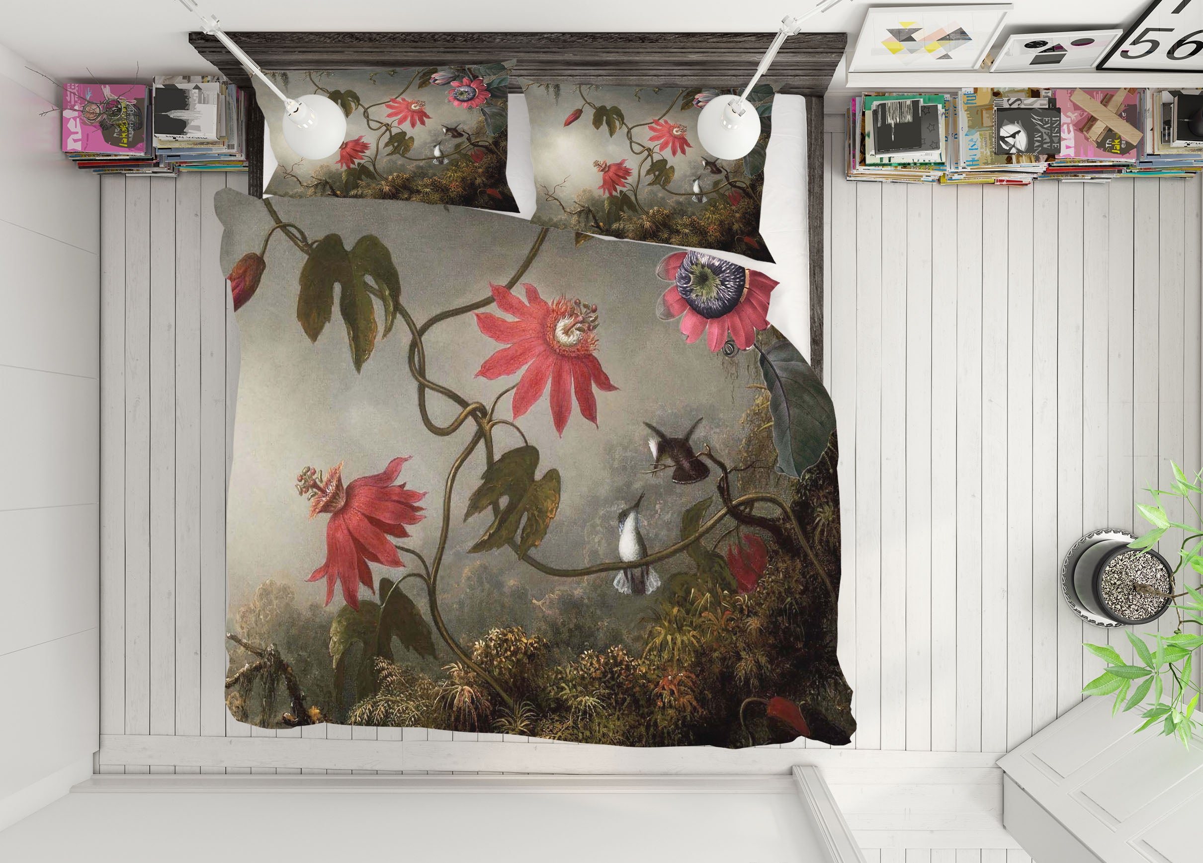 3D Flowers 18147 Uta Naumann Bedding Bed Pillowcases Quilt