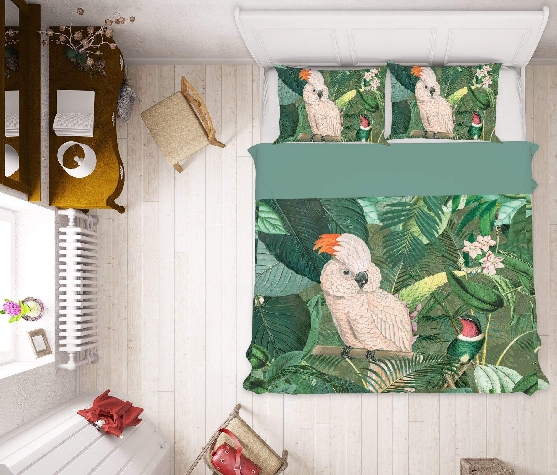 3D Jungle Friends 2125 Andrea haase Bedding Bed Pillowcases Quilt Quiet Covers AJ Creativity Home 