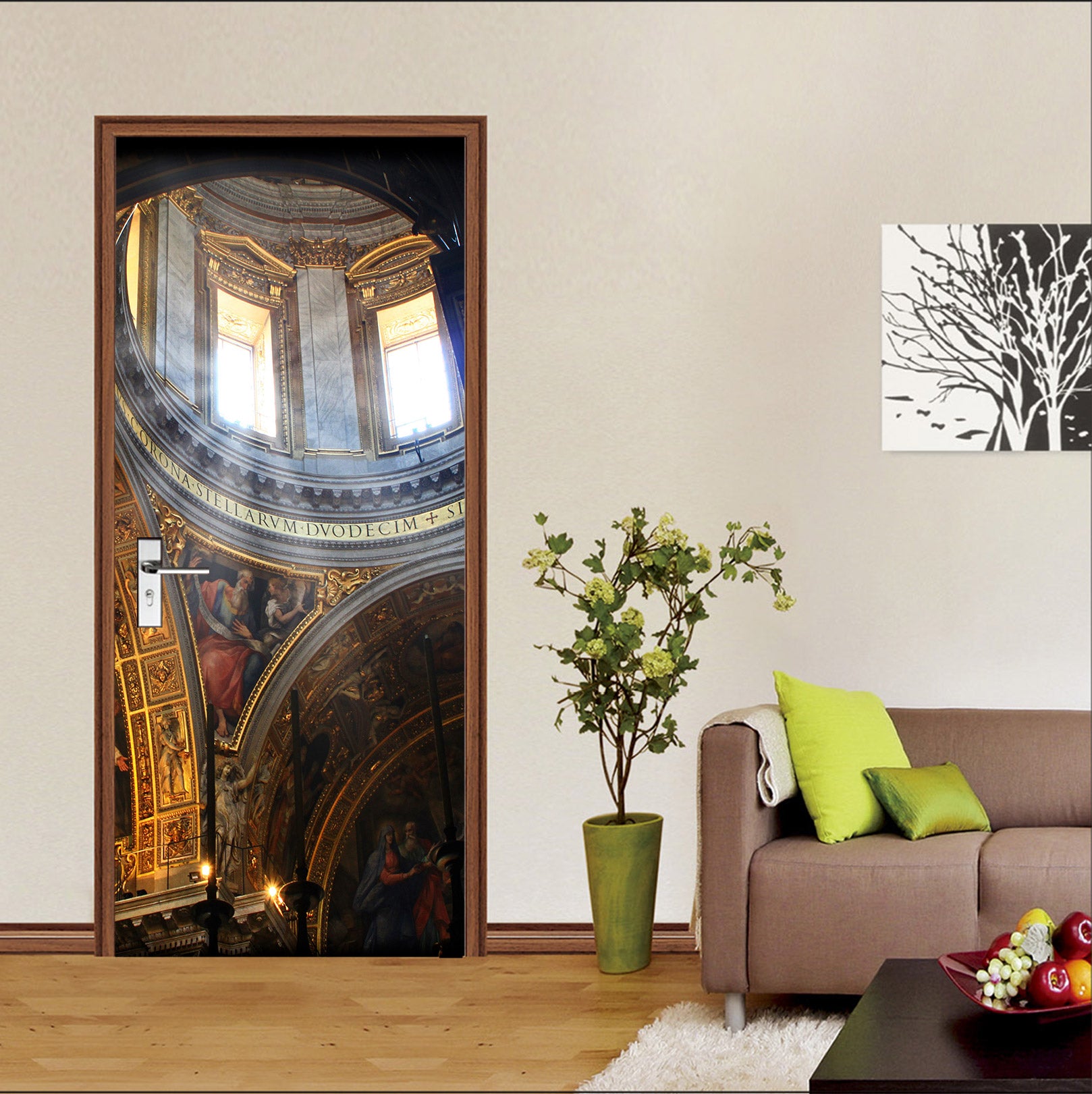 3D Interior Ceiling Mural 110194 Kathy Barefield Door Mural