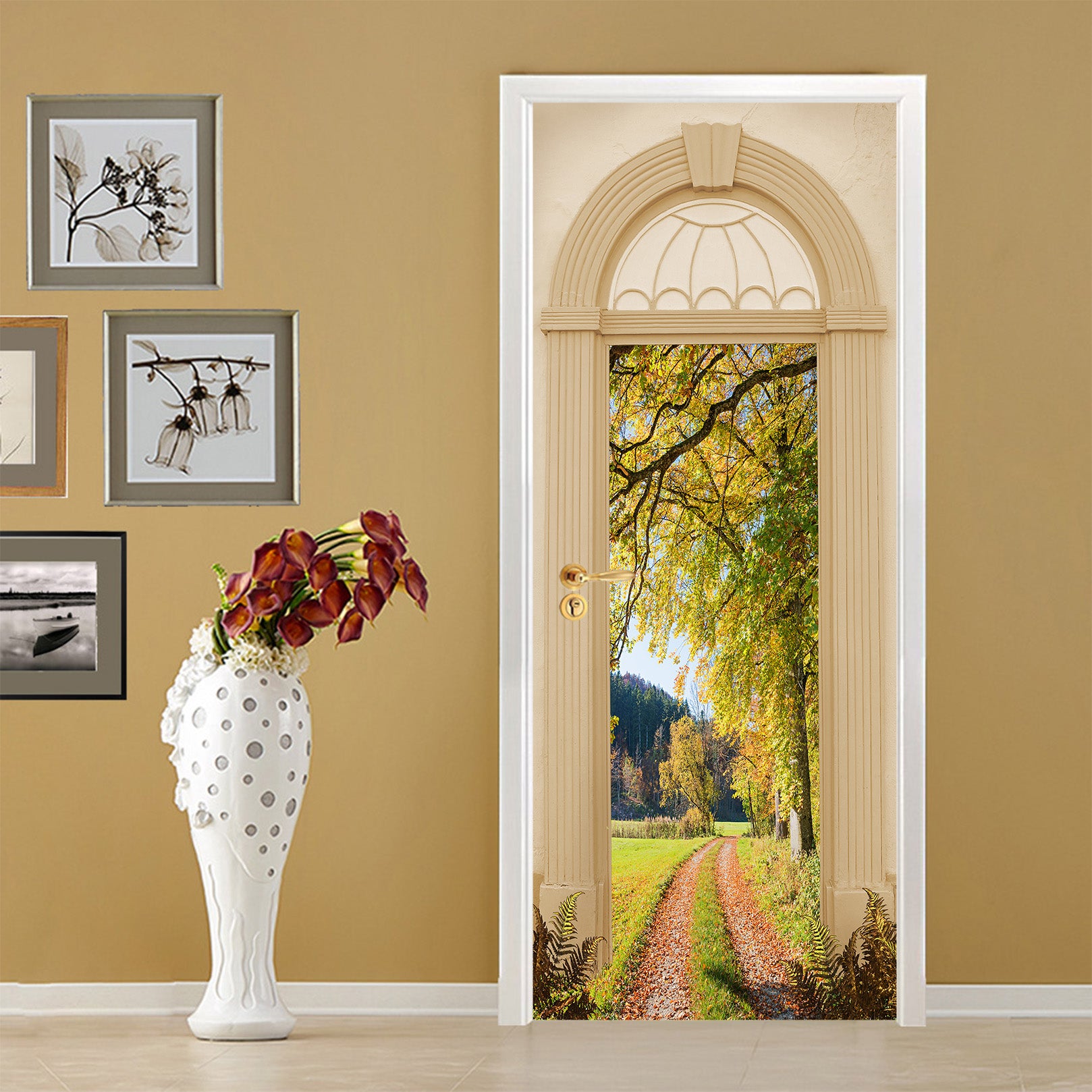 3D Path 22152 Door Mural