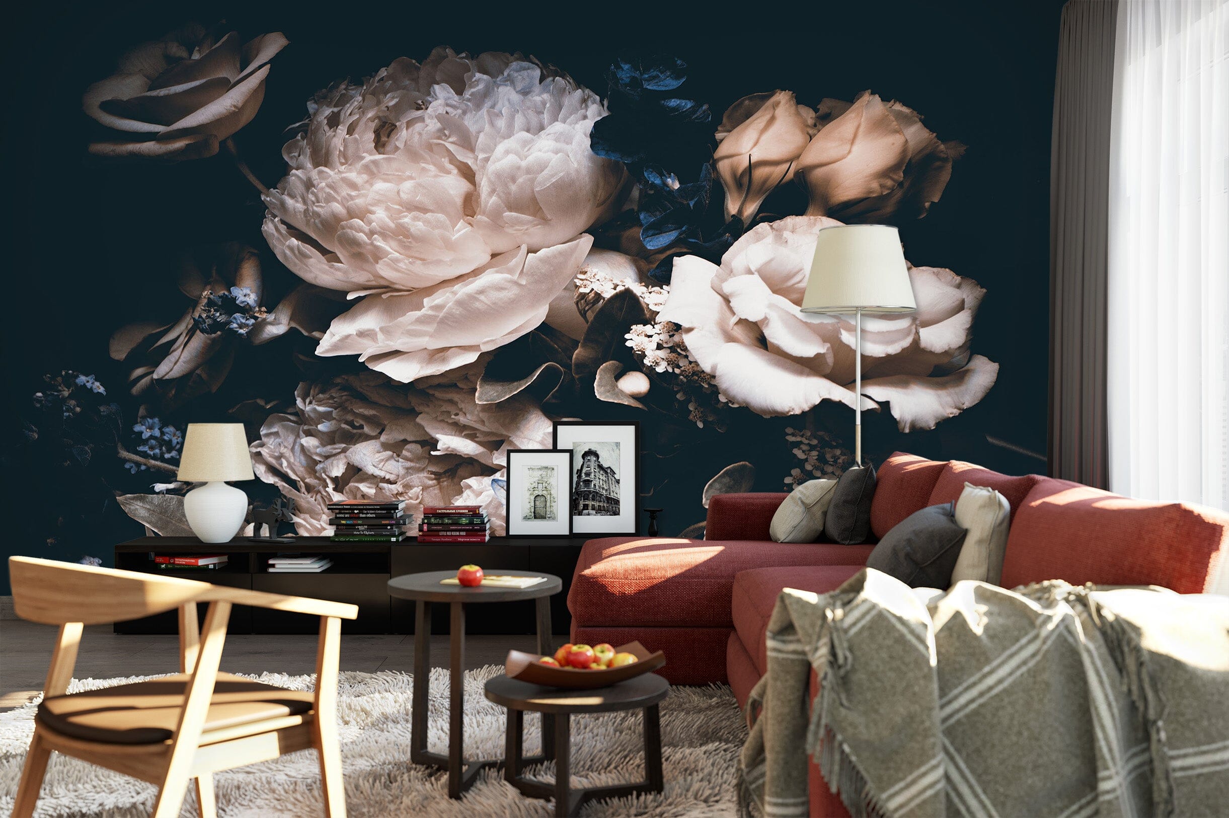 3D Vintage Flower 1470 Wall Murals Wallpaper AJ Wallpaper 2 