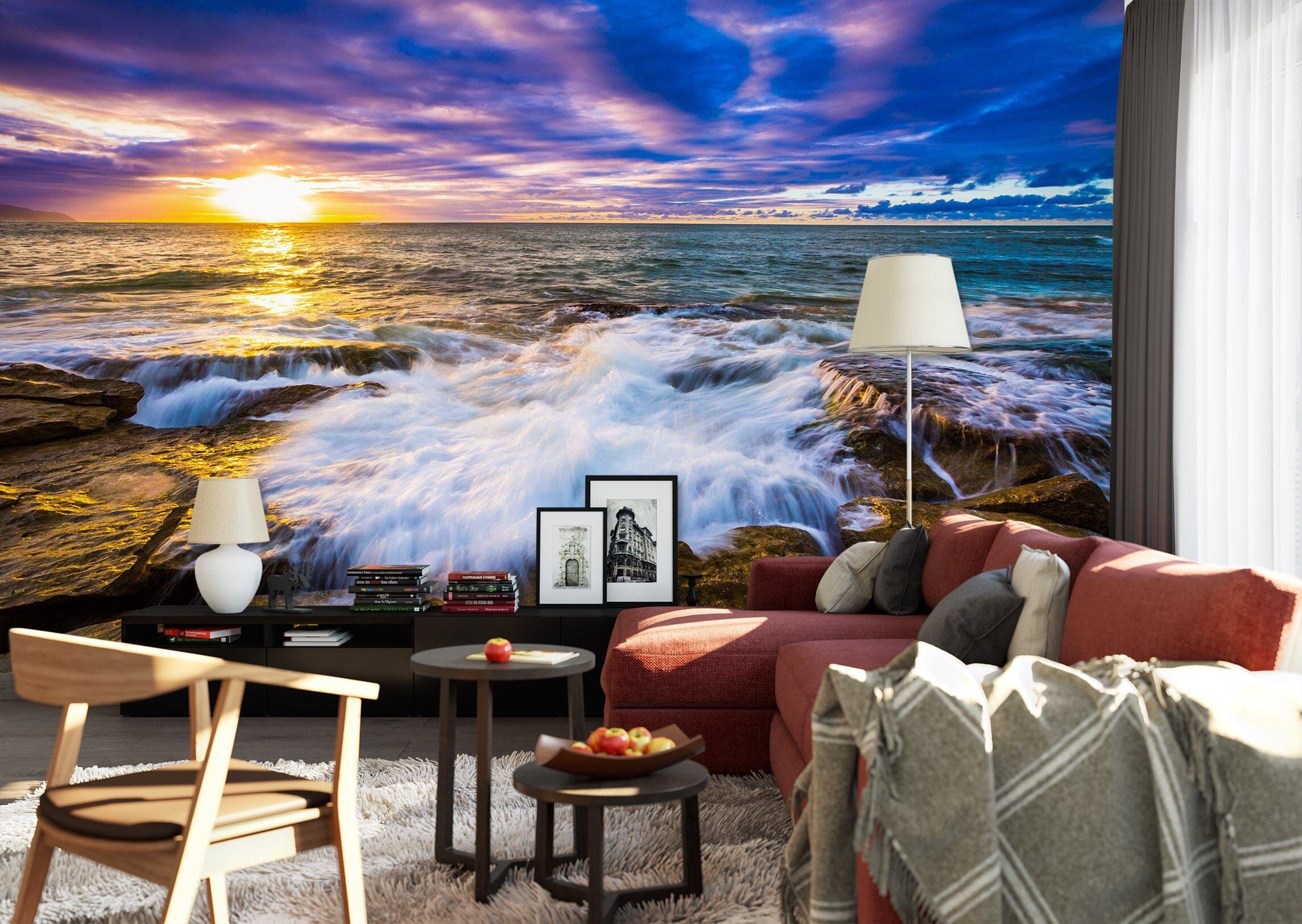 3D Sunset 1488 Wall Murals Wallpaper AJ Wallpaper 2 