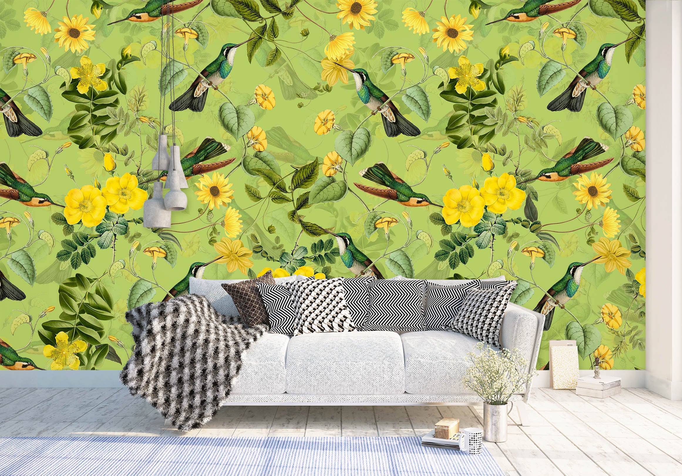 3D Sunny Field 137 Uta Naumann Wall Mural Wall Murals