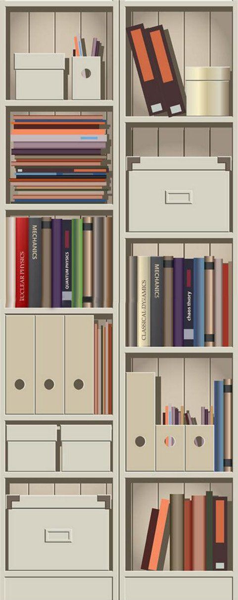 3D storage cabinets door mural Wallpaper AJ Wallpaper 