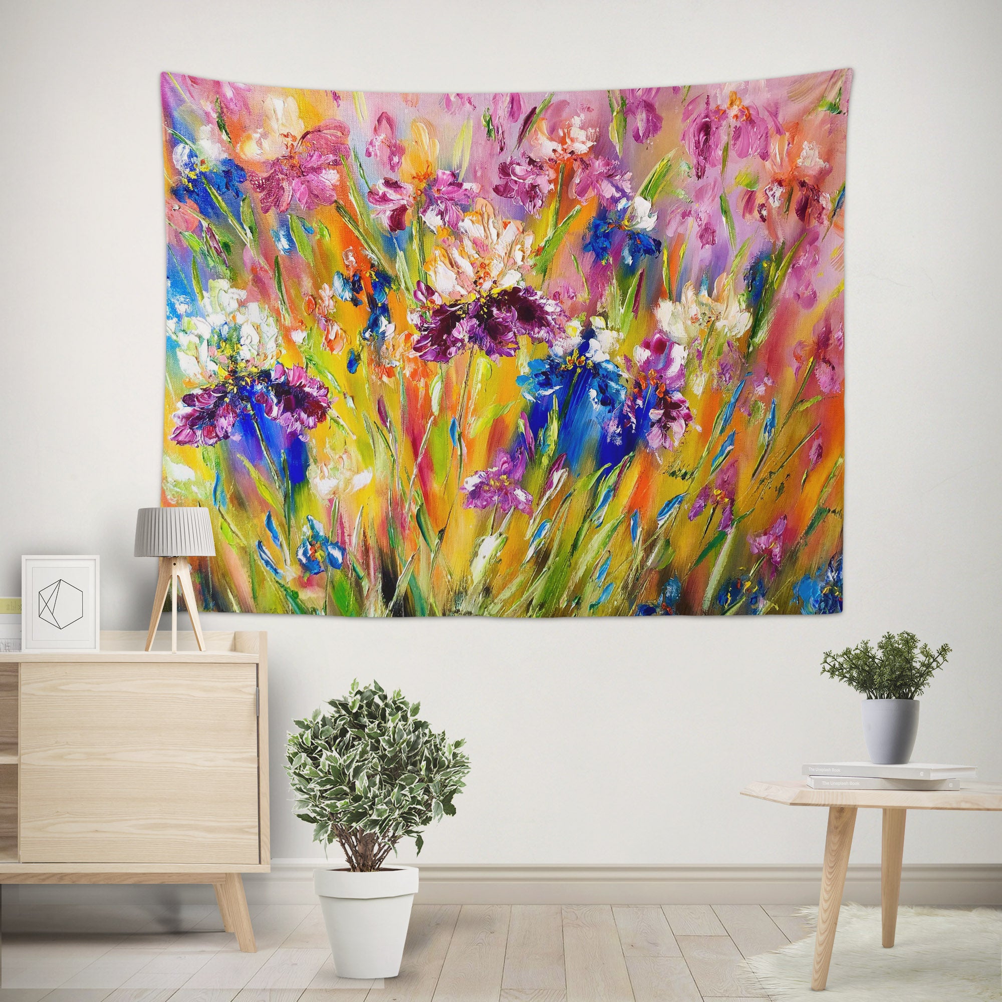 3D Oil Painting Petal 3662 Skromova Marina Tapestry Hanging Cloth Hang