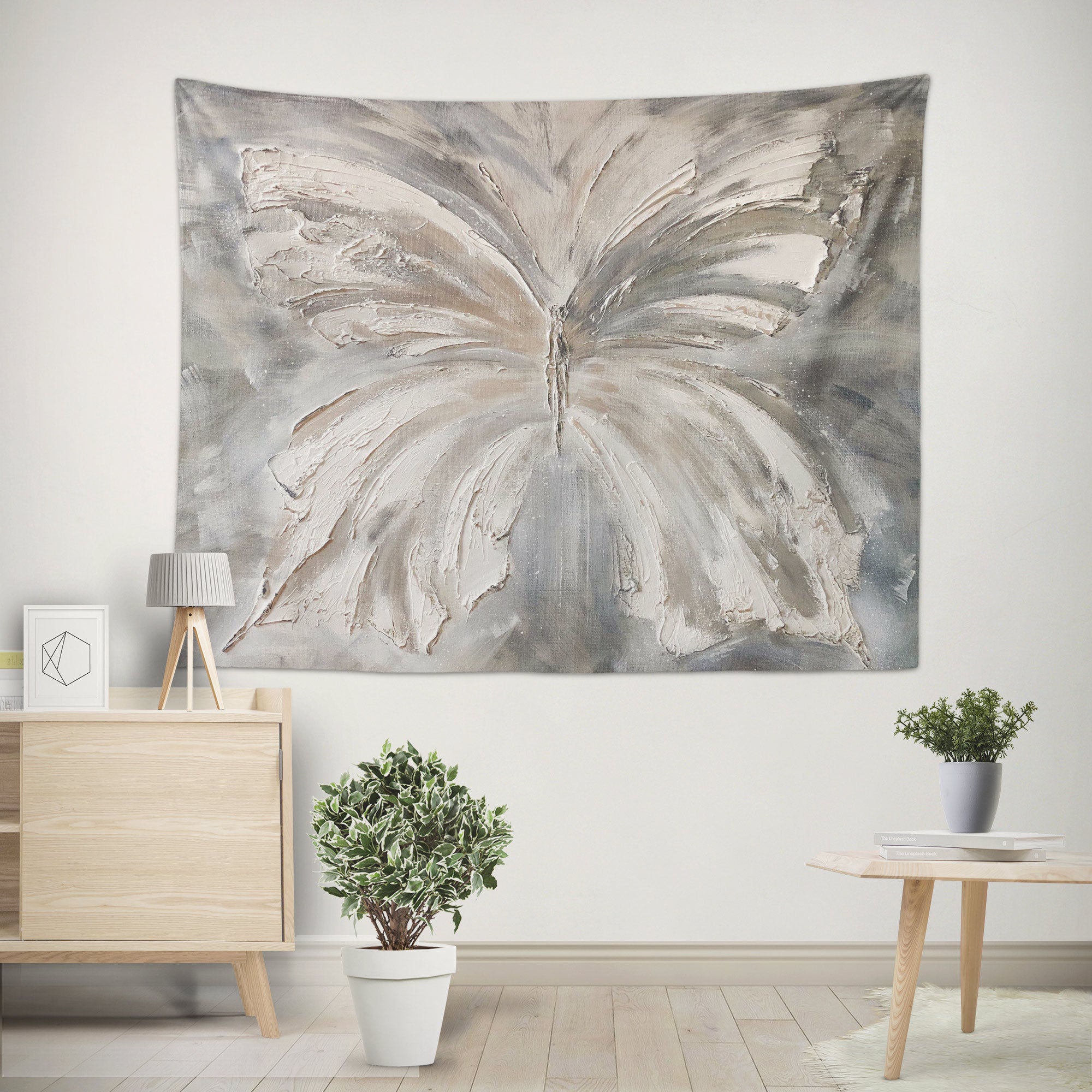 3D White Pattern 3308 Skromova Marina Tapestry Hanging Cloth Hang