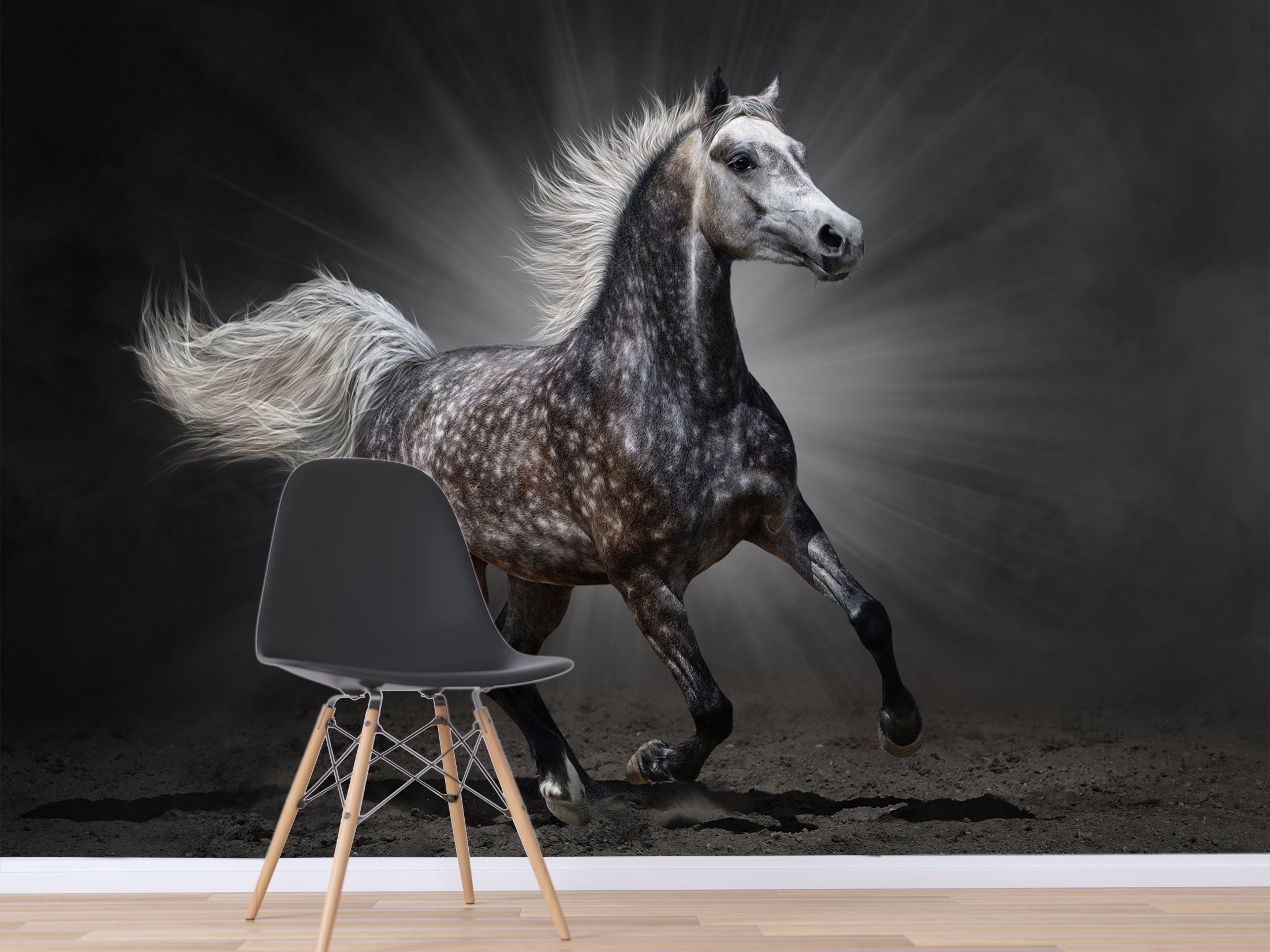 3D Dark Horse 2025 Wall Murals