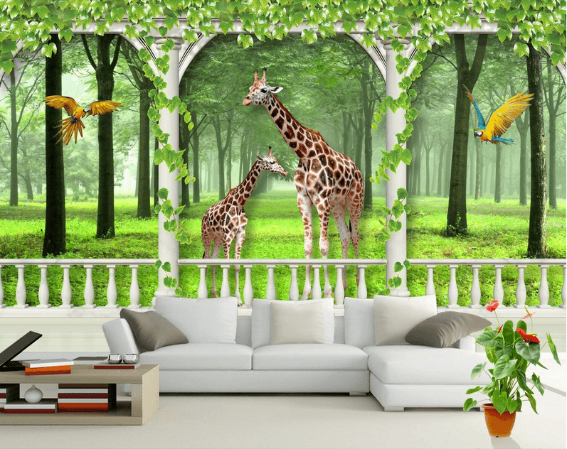 Forest Various Animals Wallpaper AJ Wallpaper 2 