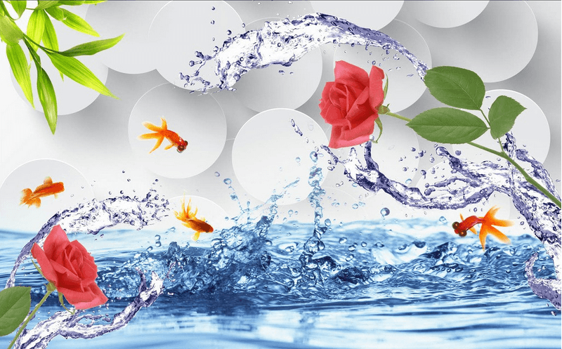 Dancing Water Wallpaper AJ Wallpaper 