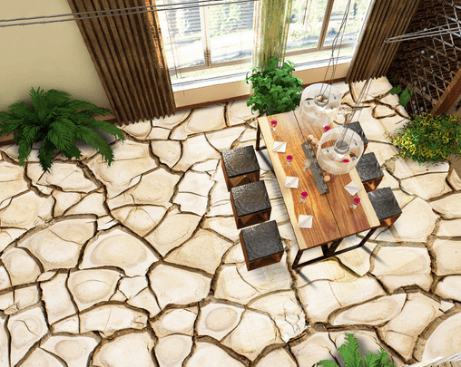 3D Dryness 022 Floor Mural Wallpaper AJ Wallpaper 2 