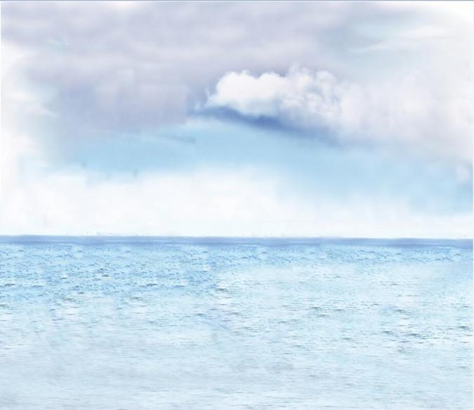 Ocean Sea And White Clouds 576 Wallpaper AJ Wallpaper 1 