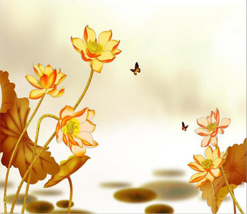 Ink, Lotus Painting 75 Wallpaper AJ Wallpaper 1 