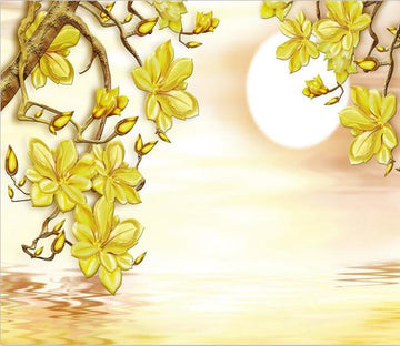 Golden Flower 888 Wallpaper AJ Wallpaper 1 