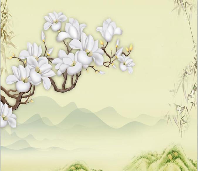 Painting White Flower 67 Wallpaper AJ Wallpaper 1 