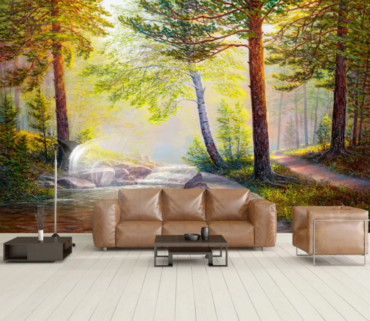 3D Forest River WC905 Wall Murals