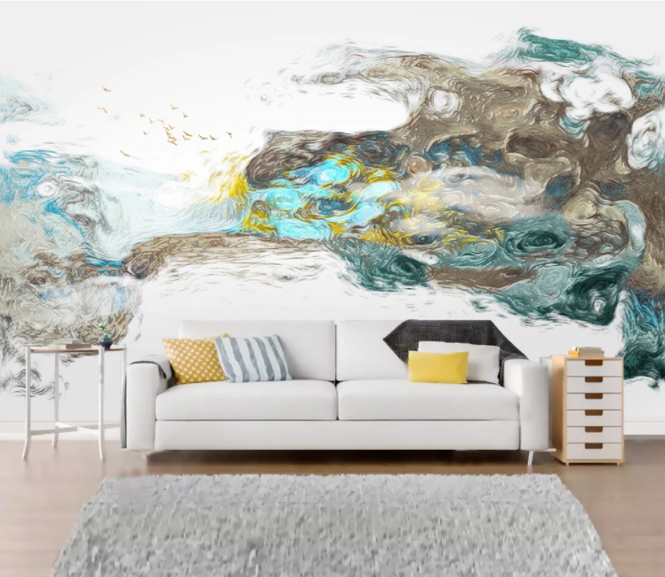 3D Abstract Painting WC2123 Wall Murals