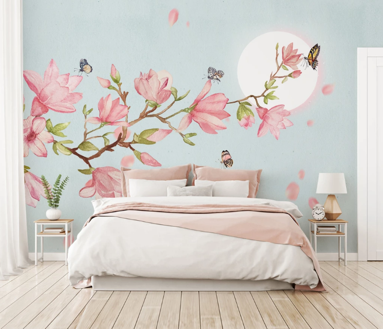 3D Petal Butterfly WC2150 Wall Murals