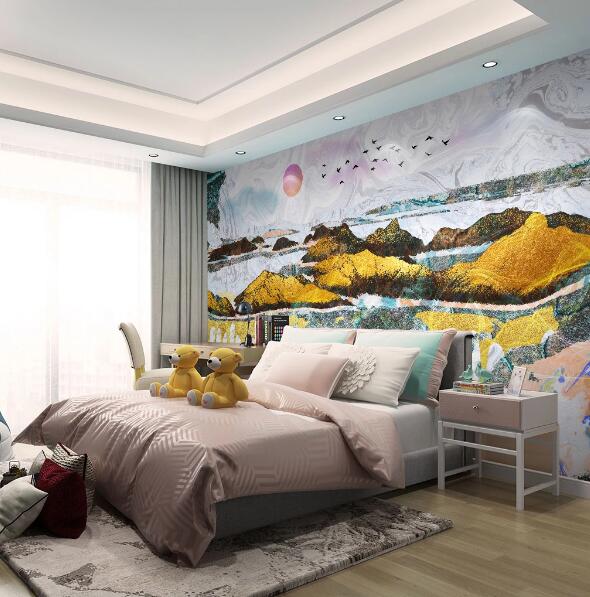 3D Sun Valley WC1682 Wall Murals