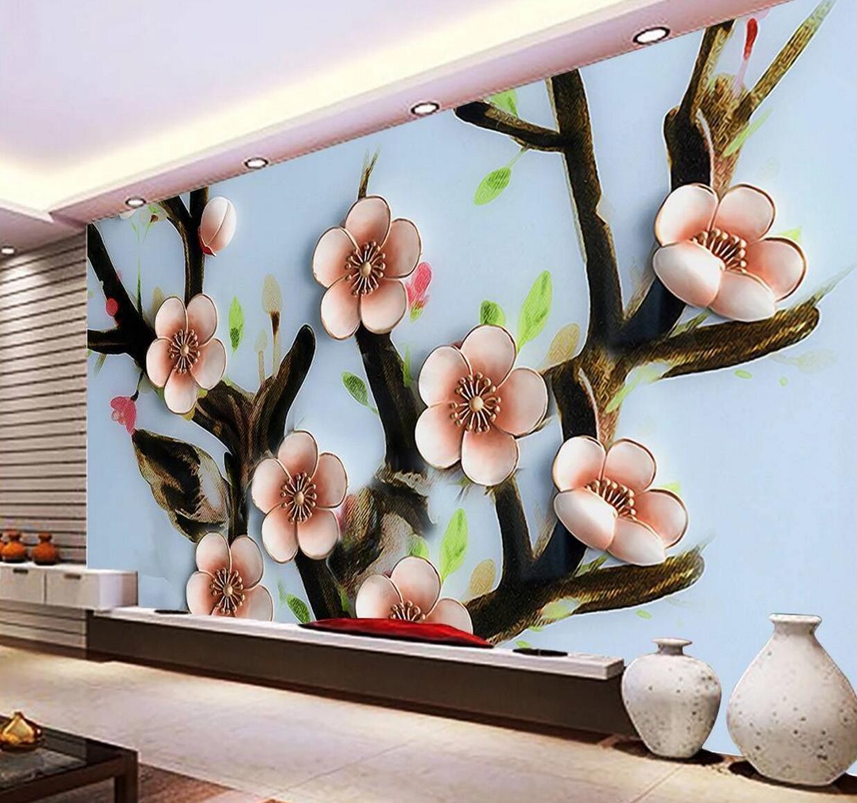 3D Small Flower WC841 Wall Murals