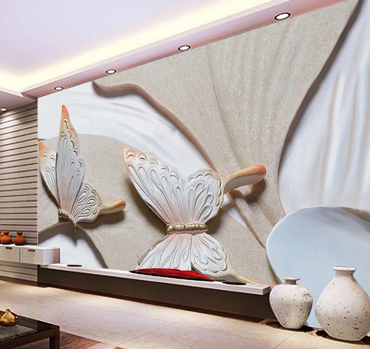 3D Butterfly Decoration WC606 Wall Murals