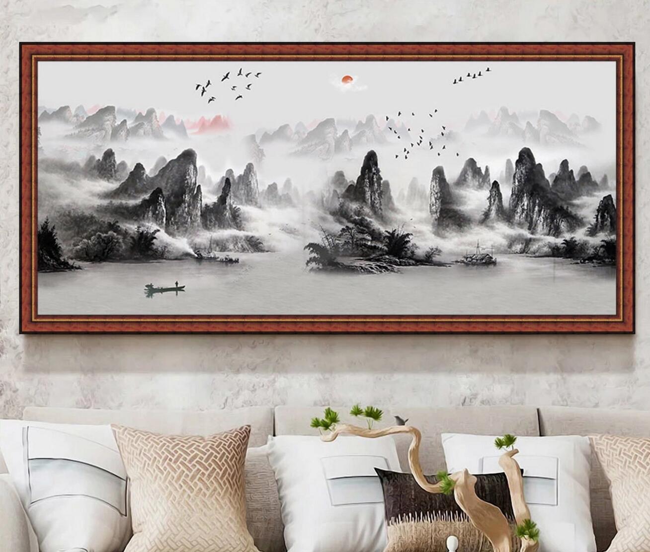 3D Group Mountain WC1269 Wall Murals