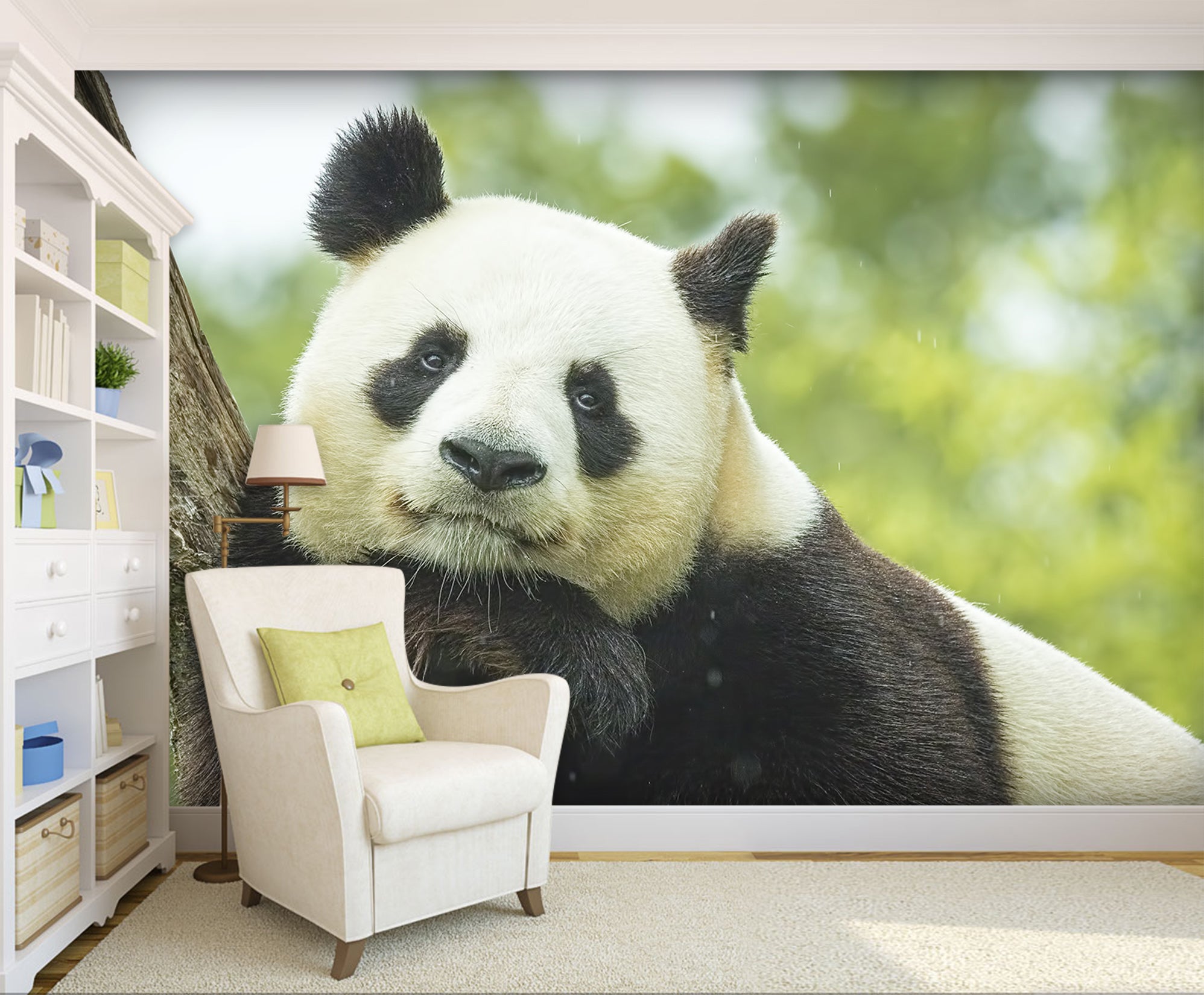 3D Panda Leisure 313 Wall Murals