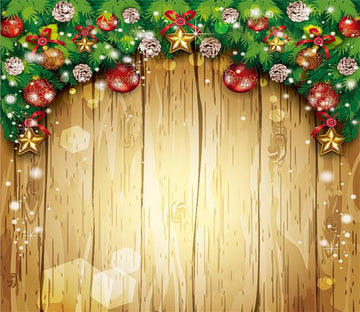 3D Wooden Door Flowers 3 Wallpaper AJ Wallpapers 