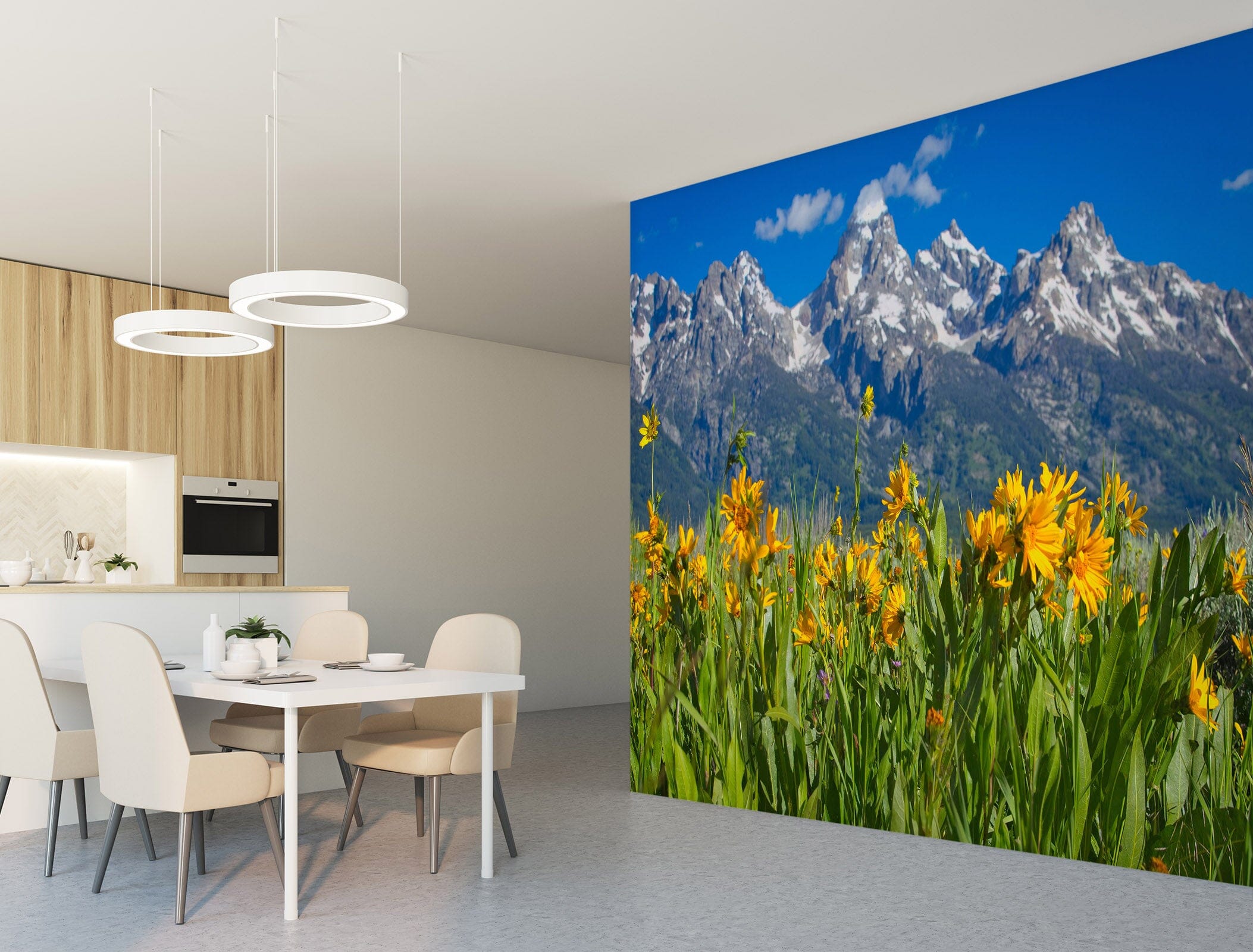 3D Flower Peak 119 Kathy Barefield Wall Mural Wall Murals Wallpaper AJ Wallpaper 2 