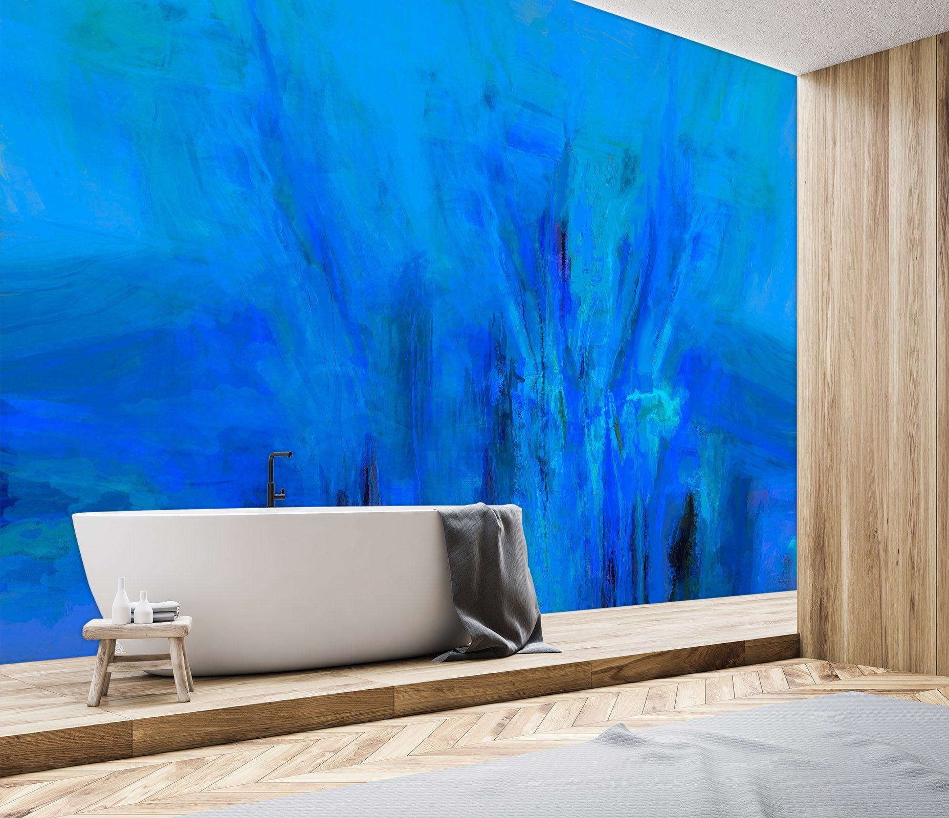 3D Blue Fantasy 1422 Michael Tienhaara Wall Mural Wall Murals Wallpaper AJ Wallpaper 2 