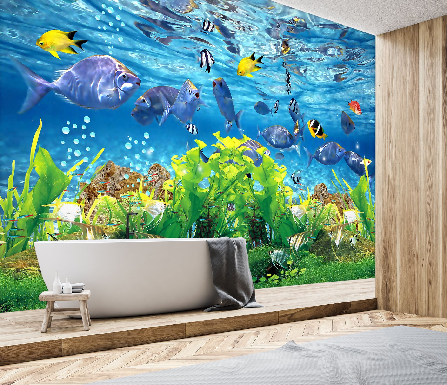 3D Underwater Park 1628 Wall Murals