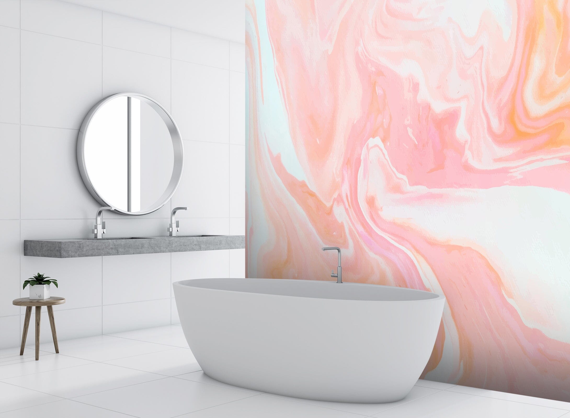 3D Pink Abstract 115 Wall Murals Wallpaper AJ Wallpaper 2 