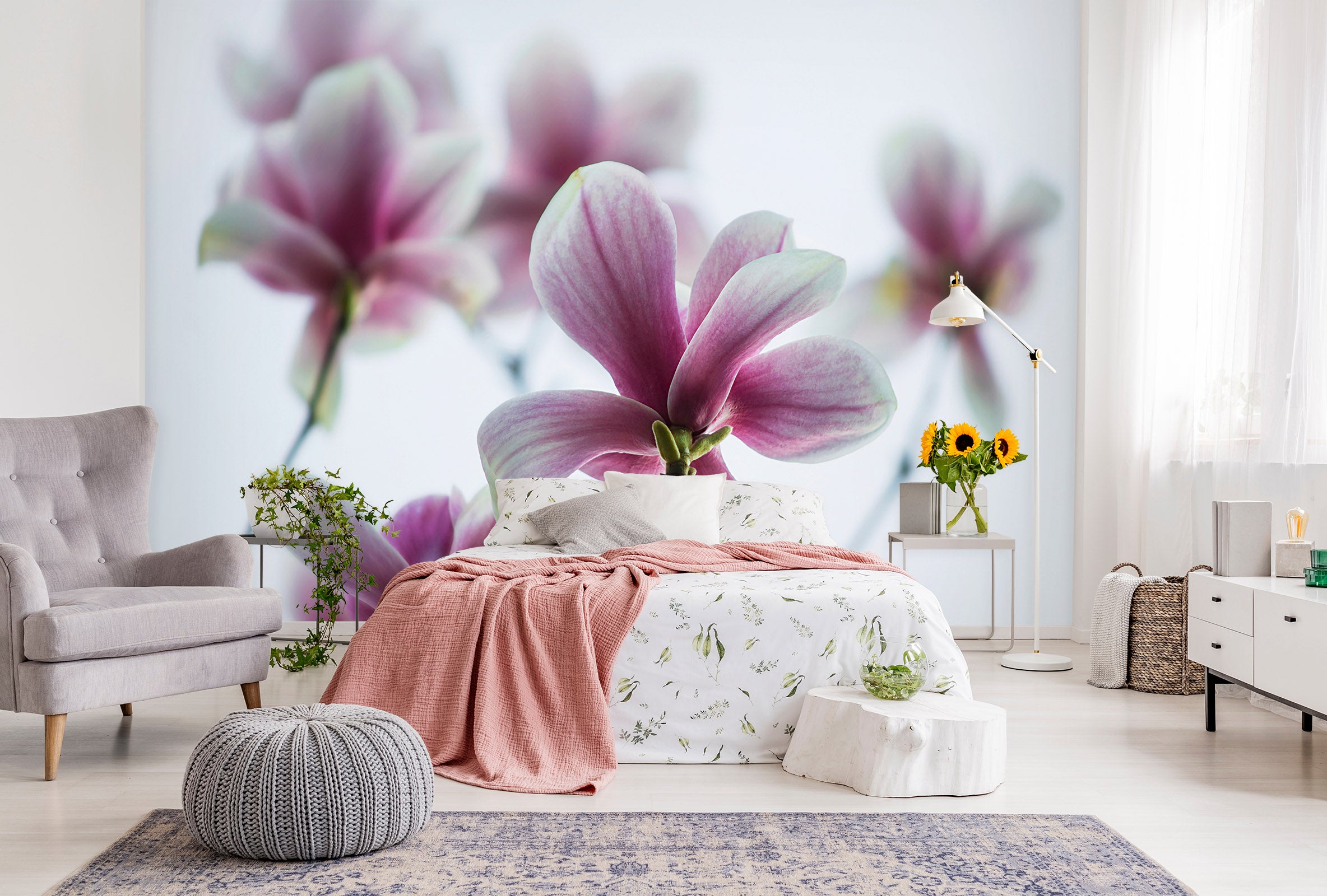 3D Flowers 85011 Jerry LoFaro Wall Mural Wall Murals