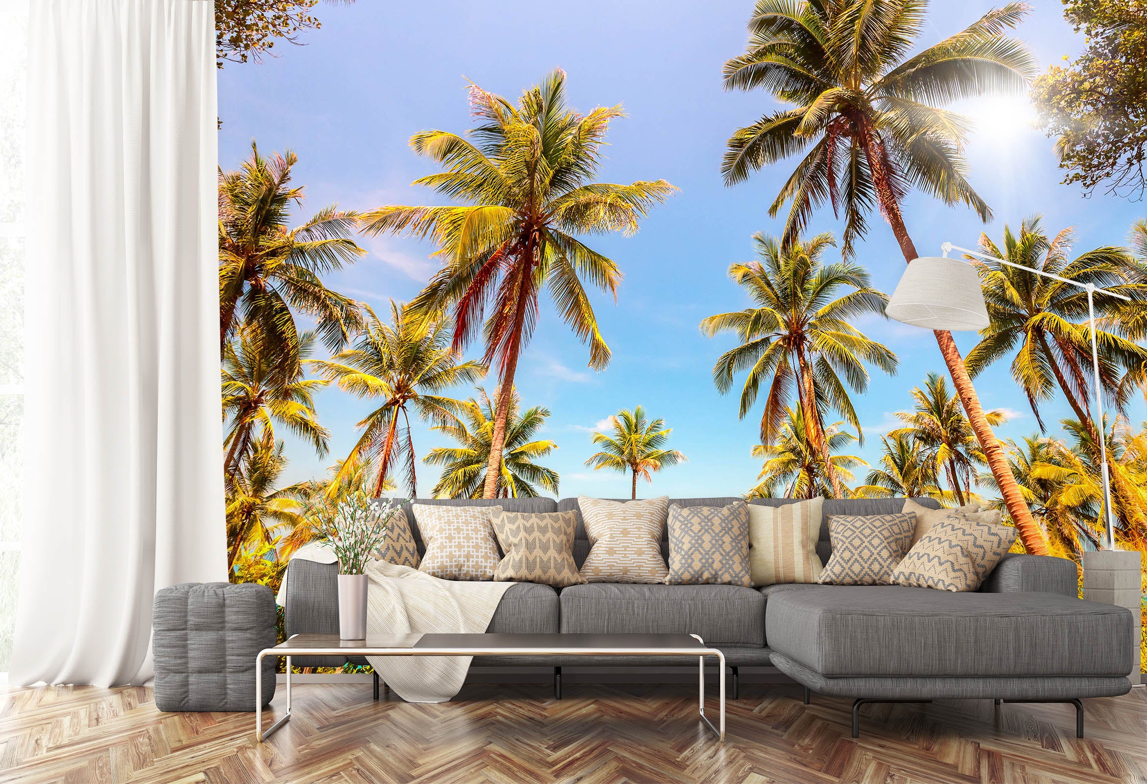 3D Coconut Grove 58047 Wall Murals