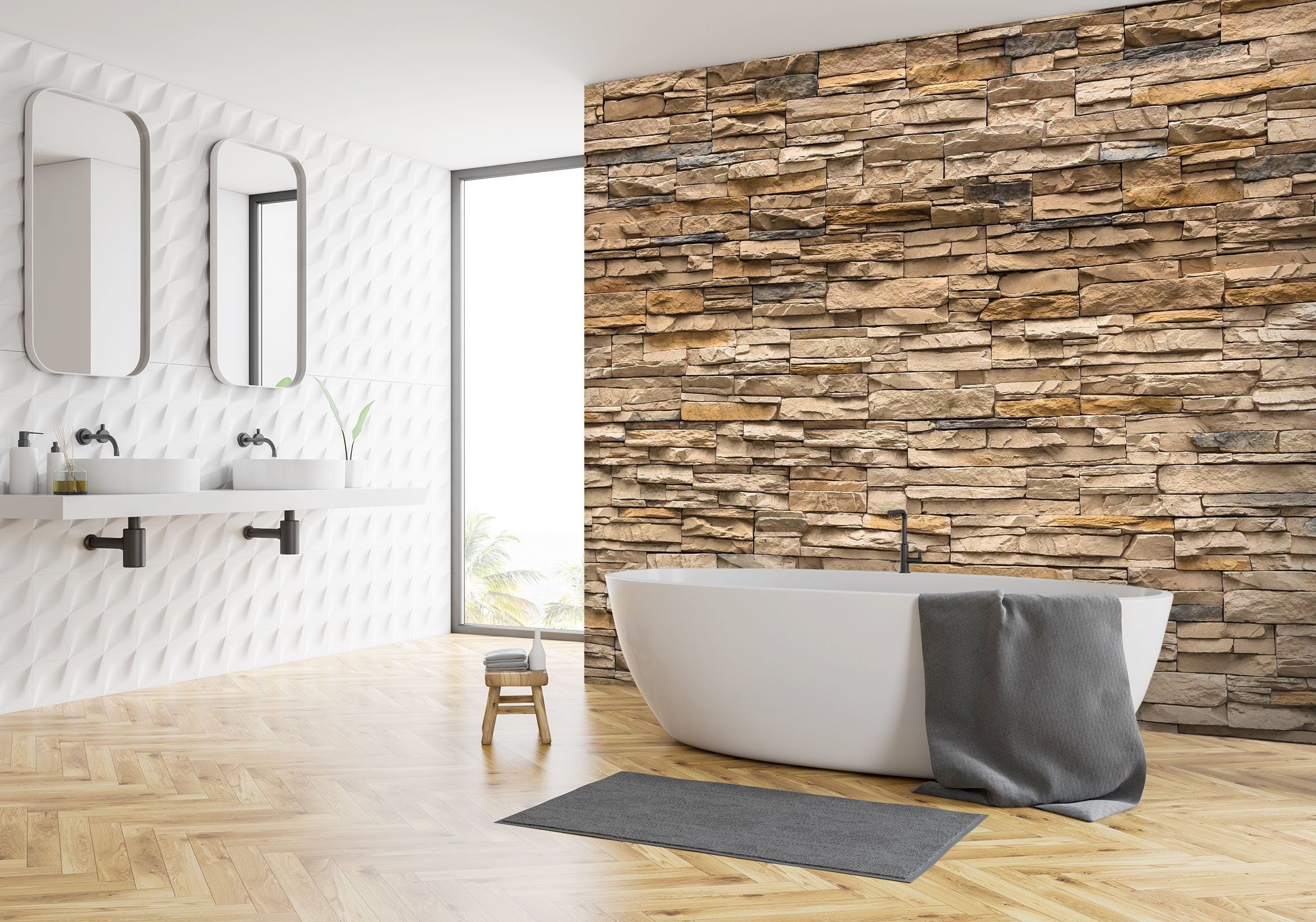 3D Brick Wall Texture 102 Wall Murals Wallpaper AJ Wallpaper 2 