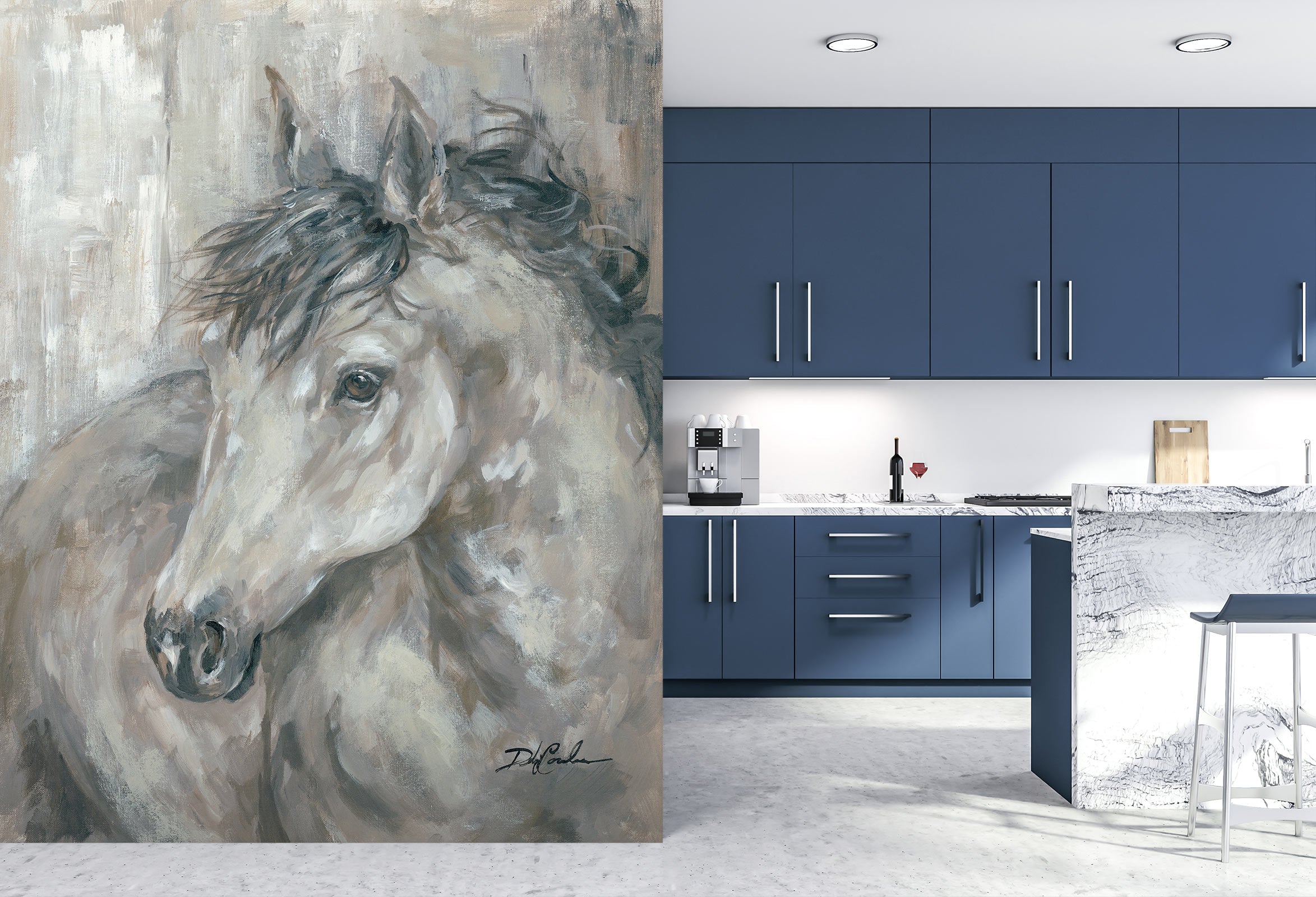 3D Painting Horse 4044 Debi Coules Wall Mural Wall Murals