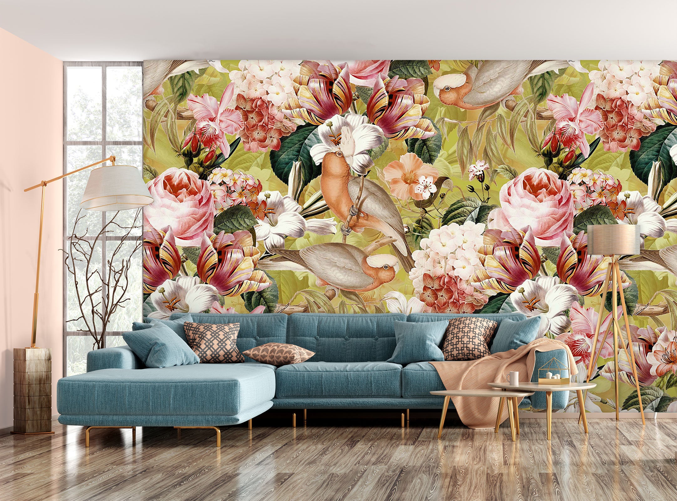 3D Flower Estate 118 Uta Naumann Wall Mural Wall Murals