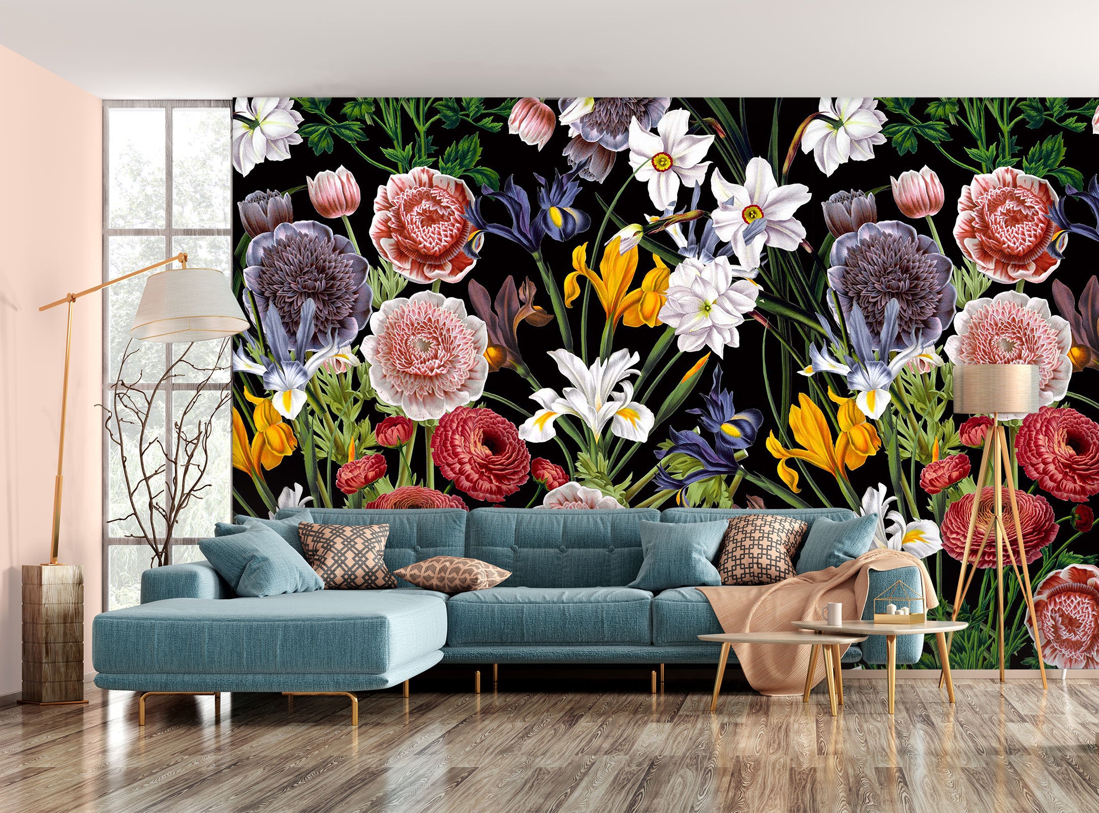 3D Colorful Garden 112 Uta Naumann Wall Mural Wall Murals