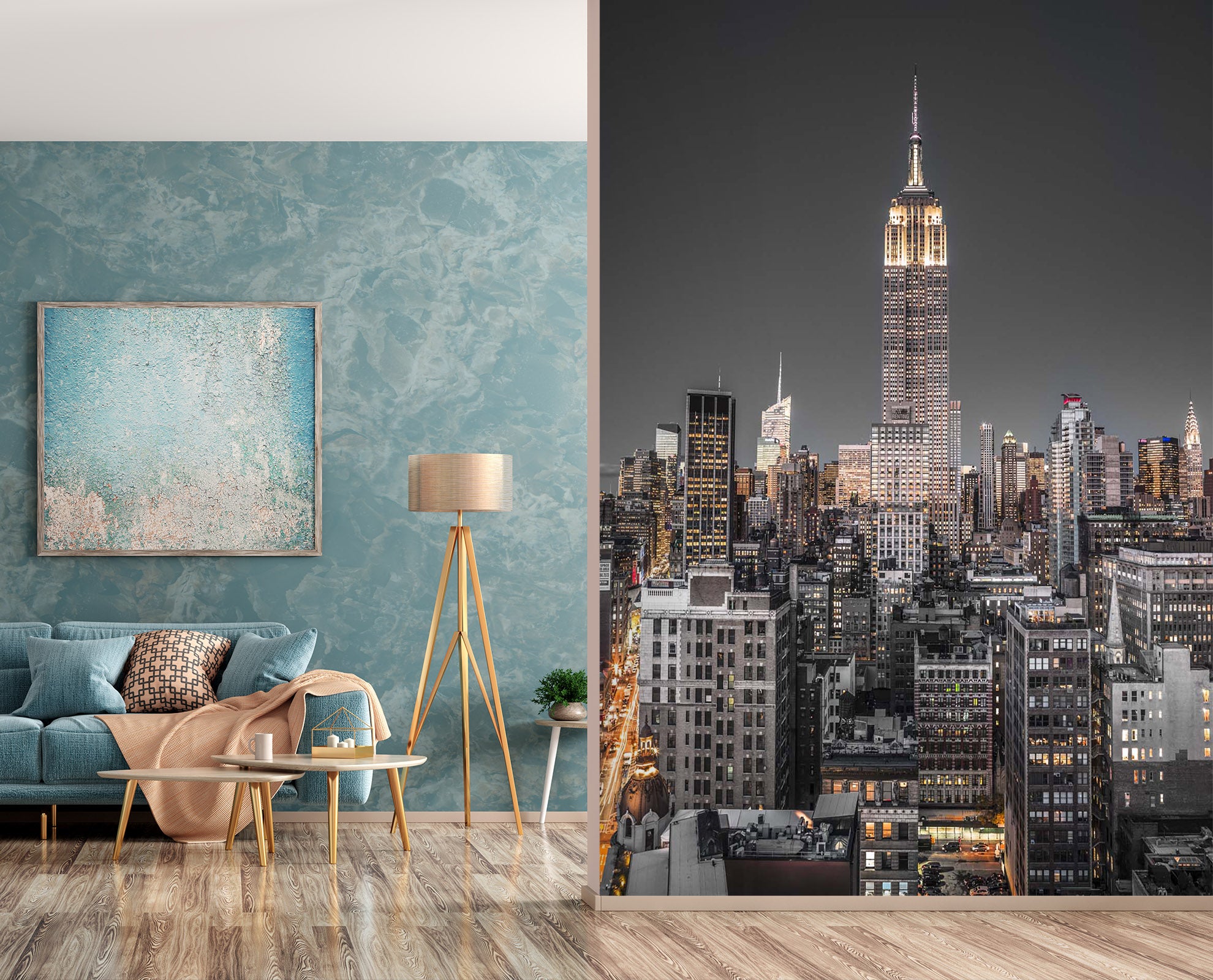 3D Bustling New York 104 Assaf Frank Wall Mural Wall Murals