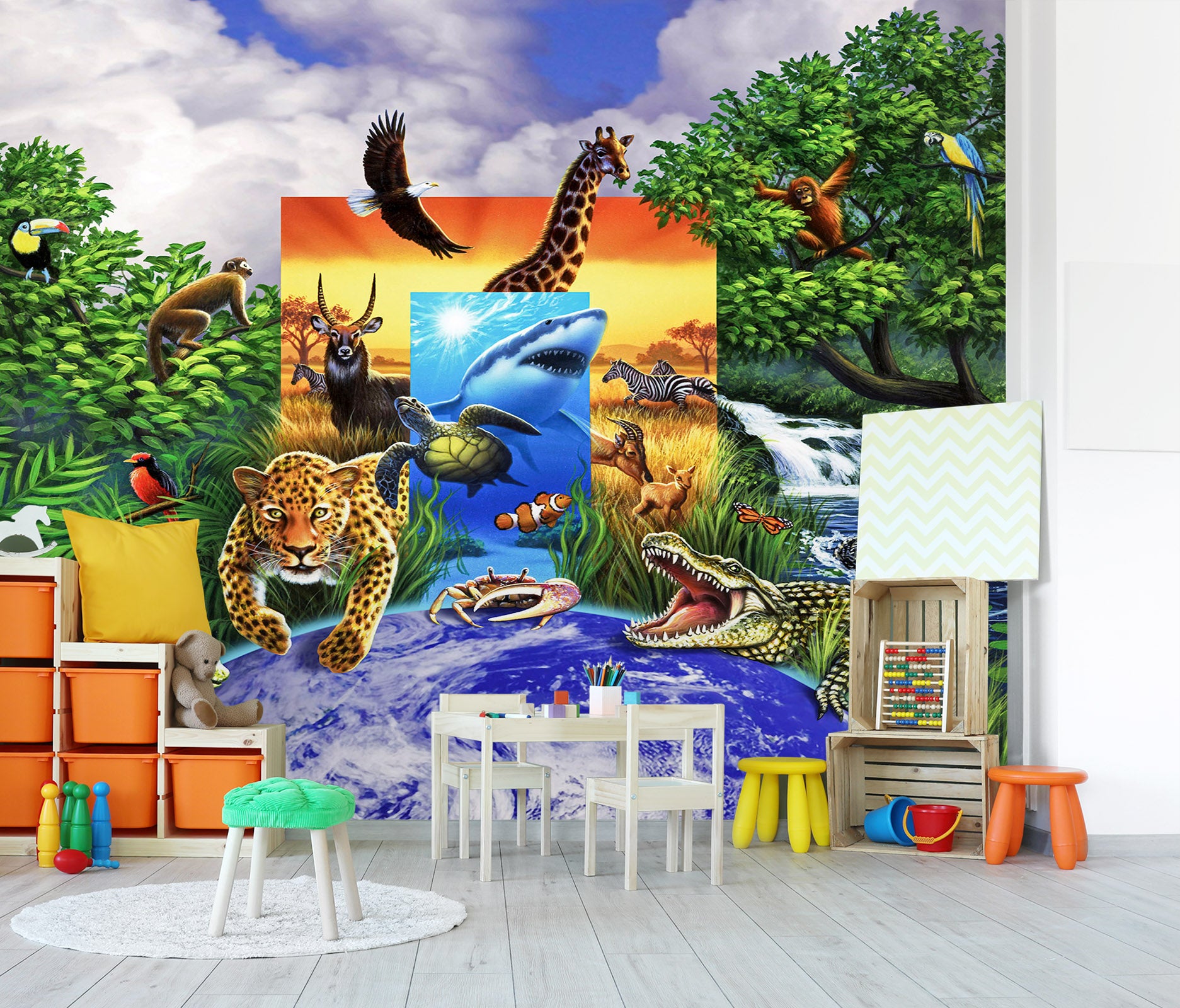 3D Wild World 85028 Jerry LoFaro Wall Mural Wall Murals