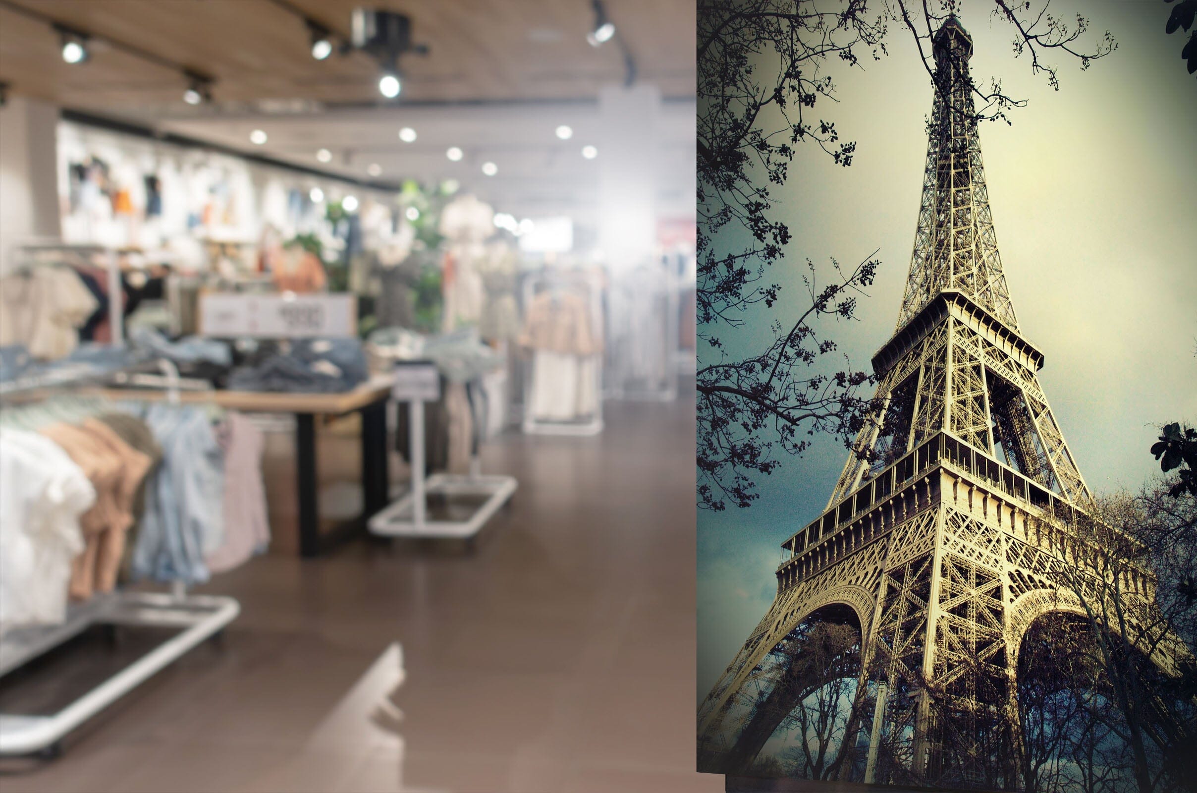 3D Eiffel Tower 131 Wall Murals Wallpaper AJ Wallpaper 2 