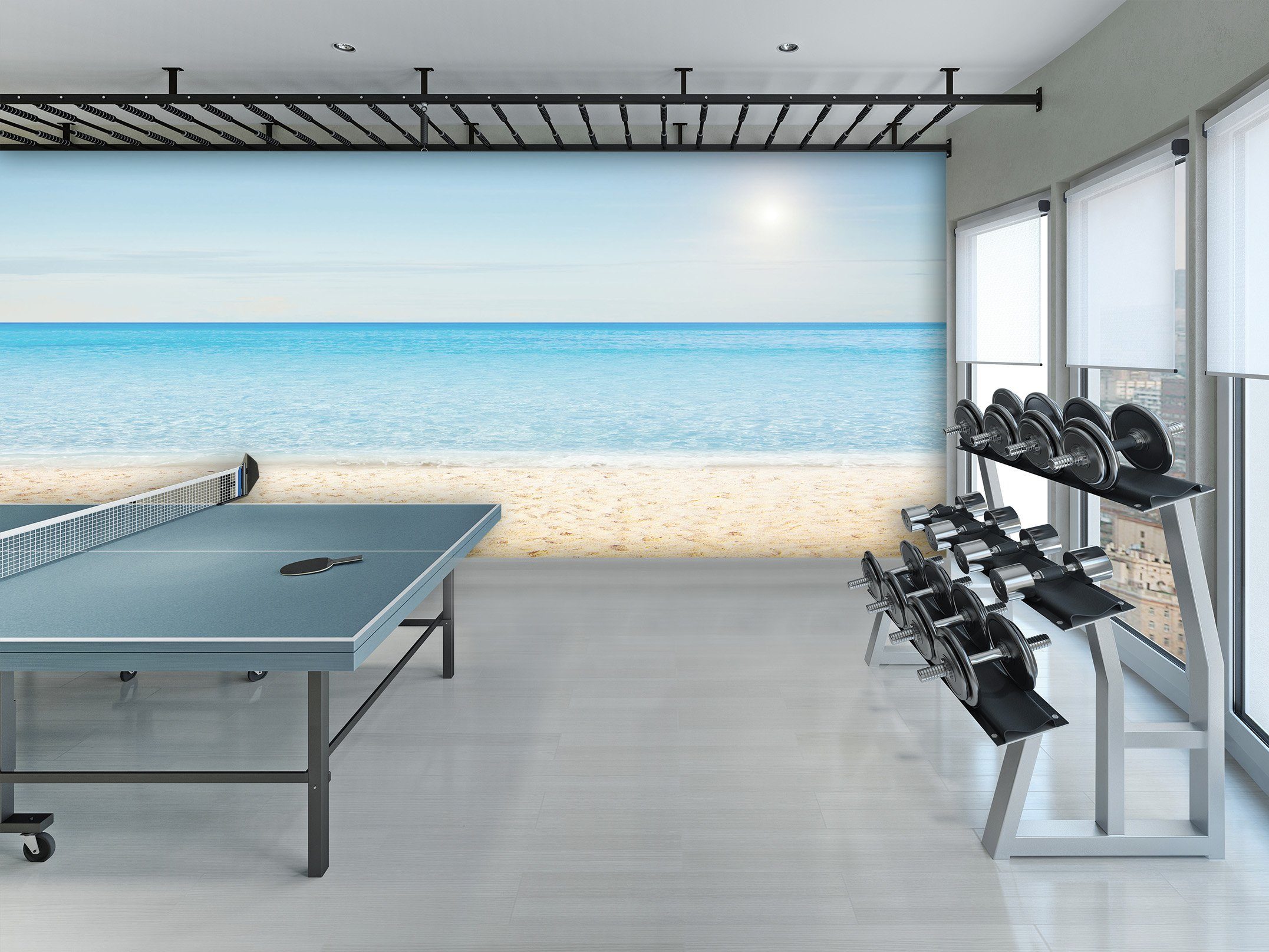 3D Beach Wave 062 Wall Murals Wallpaper AJ Wallpaper 2 