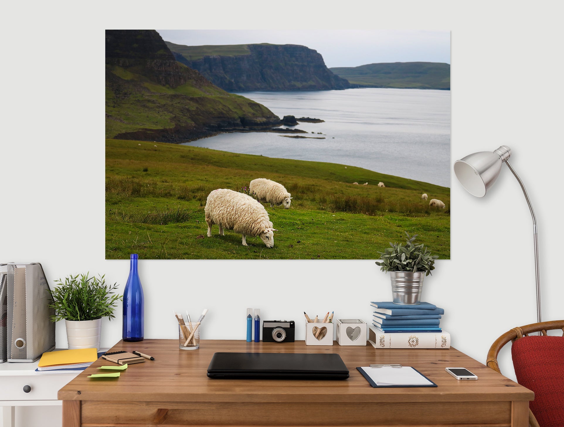 3D Steppe Sheep 120 Jerry LoFaro Wall Sticker