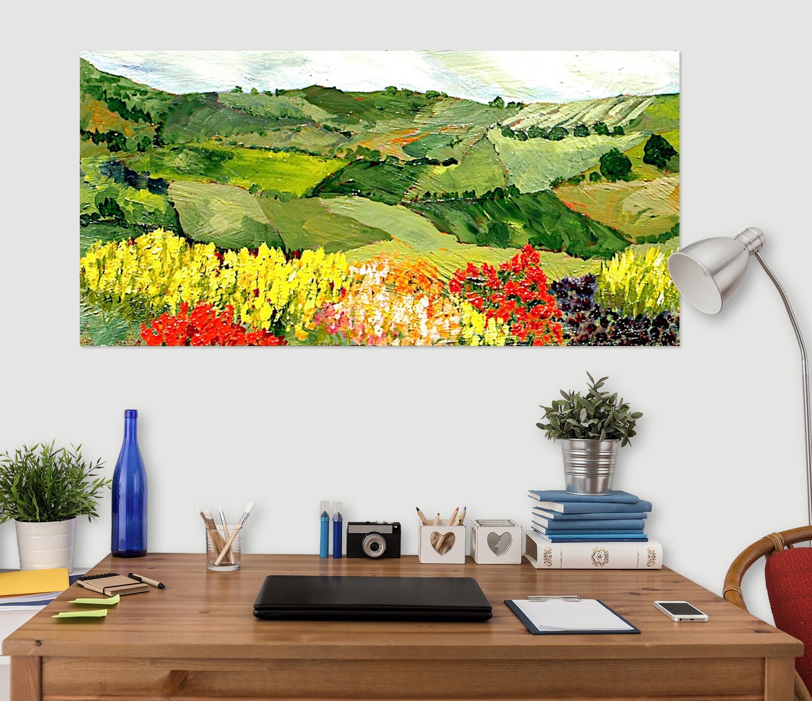 3D Colored Field 128 Allan P. Friedlander Wall Sticker Wallpaper AJ Wallpaper 2 