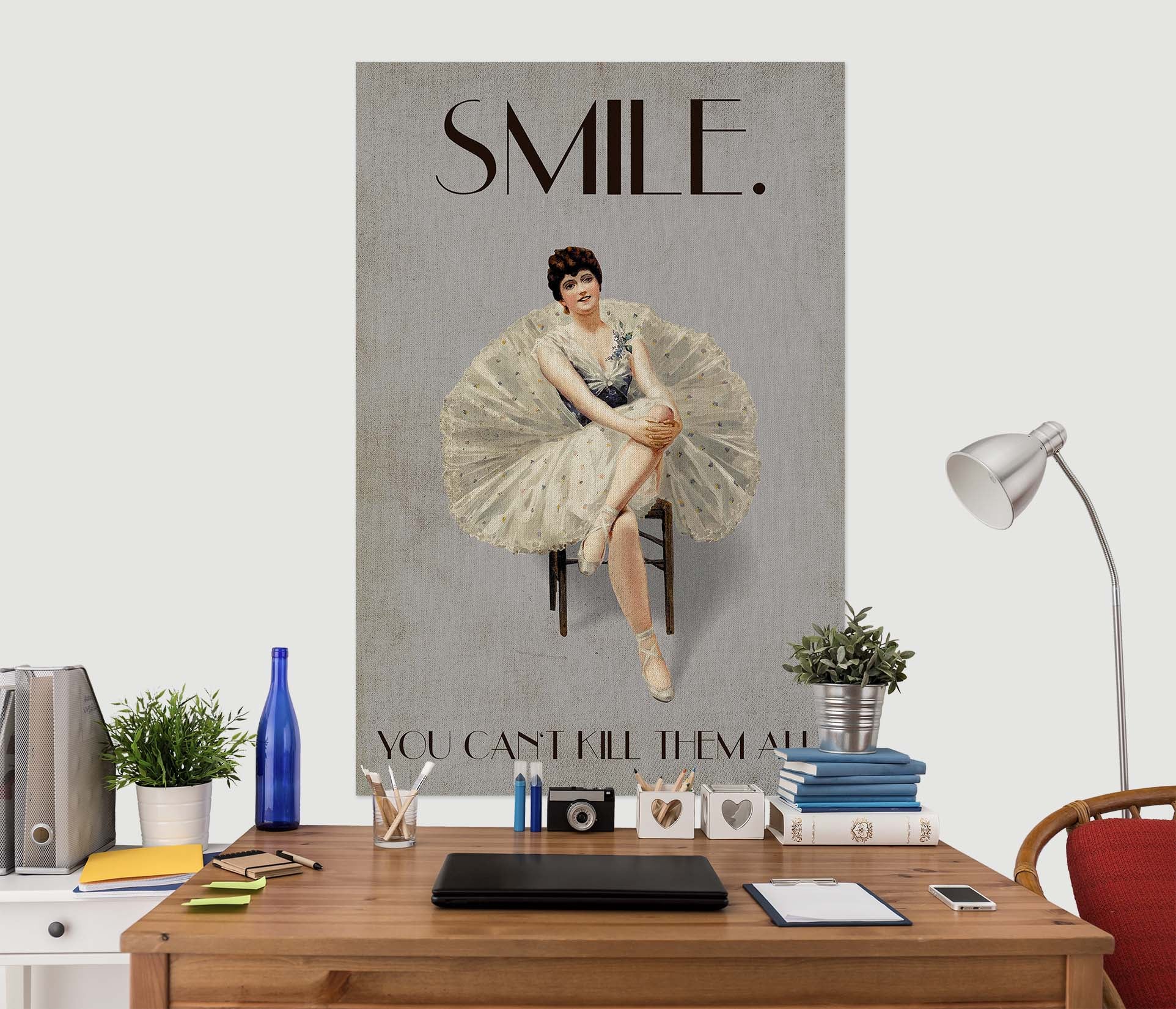 3D Elegant Girl 171 Boris Draschoff Wall Sticker