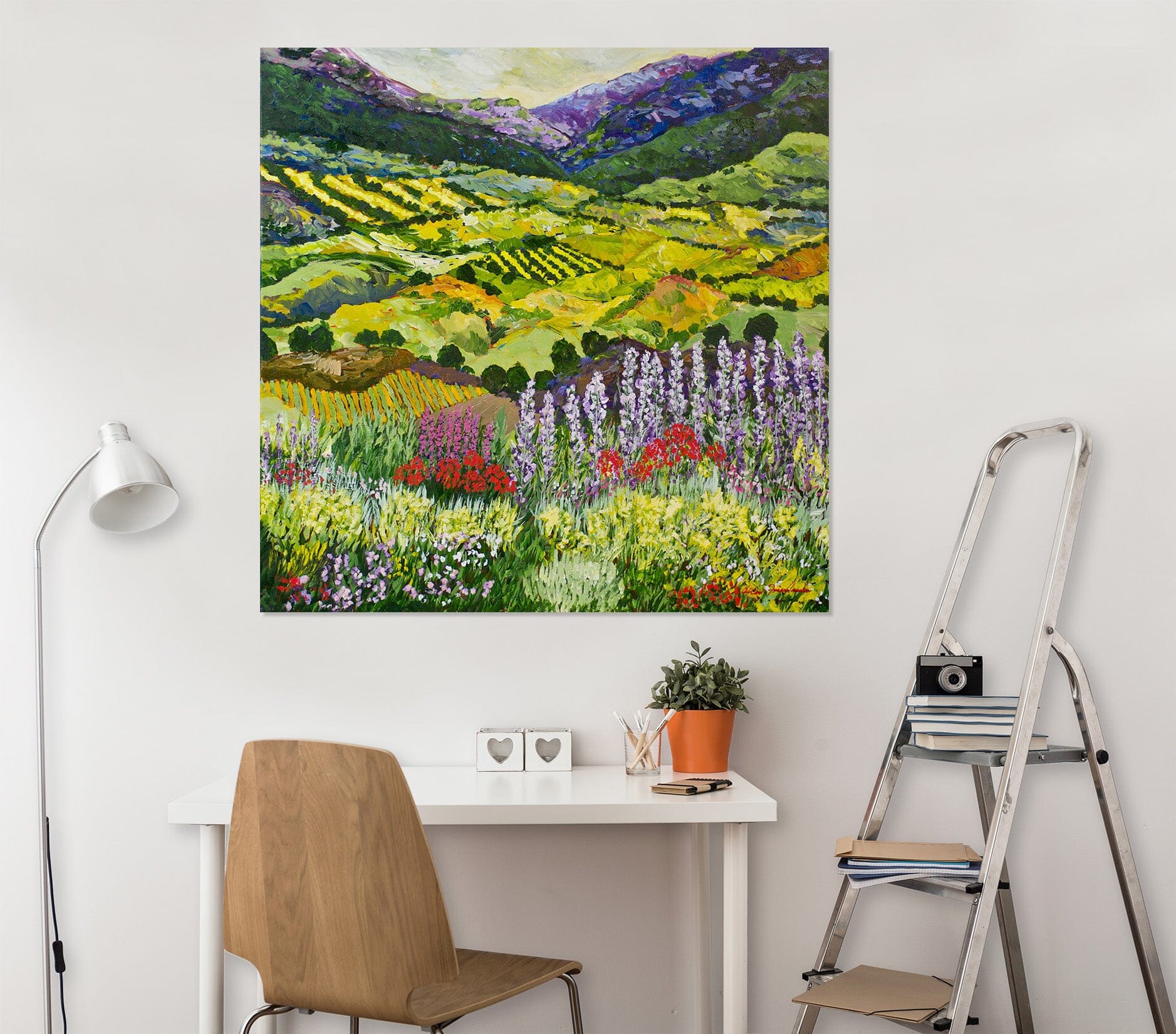 3D Wildflower Valley 170 Allan P. Friedlander Wall Sticker Wallpaper AJ Wallpaper 2 