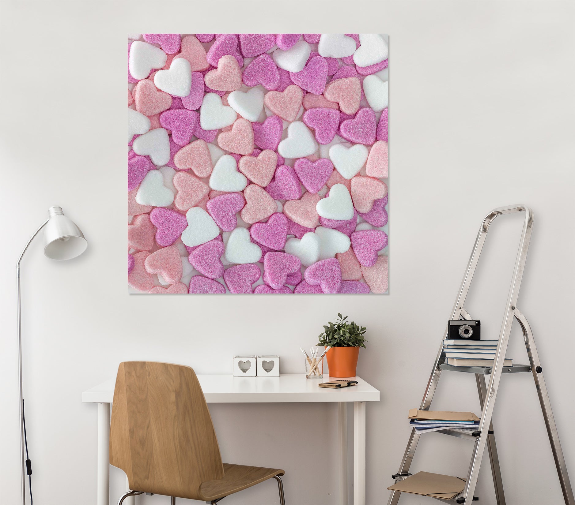 3D Heart Candy 041 Assaf Frank Wall Sticker