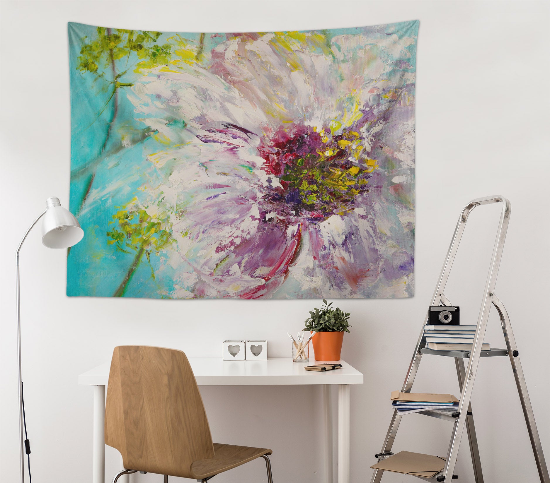 3D Colorful Flowers 3633 Skromova Marina Tapestry Hanging Cloth Hang